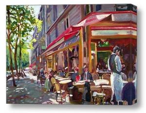 Thank you to an Art Collector in Oilville VA  for buying Cafe Paris Society